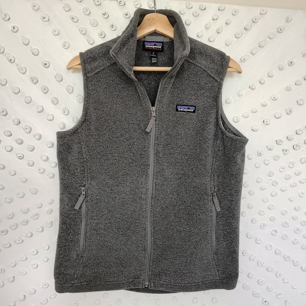Patagonia Synchilla Fleece Vest in Gray